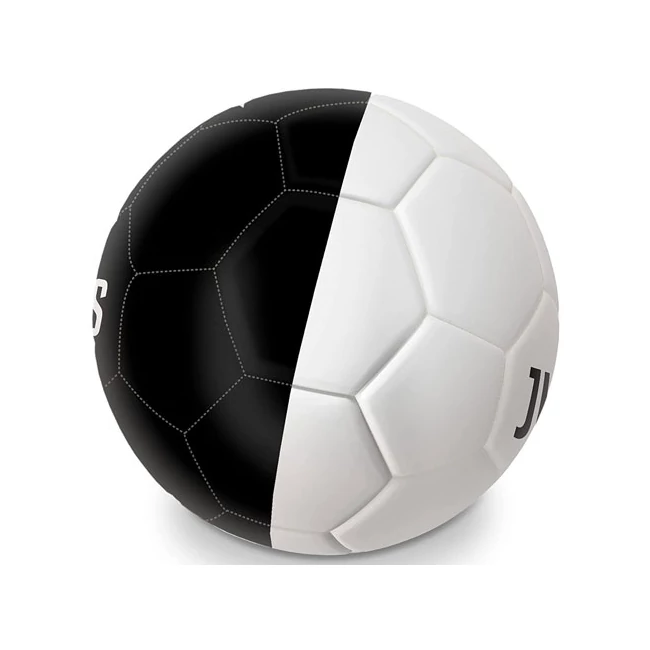 Fekete-fehér Juventus focilabda 5-ös méret – Mondo Toys
