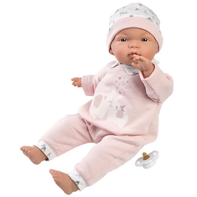 Llorens: Joelle baba elefántos rugdalózóban 38 cm