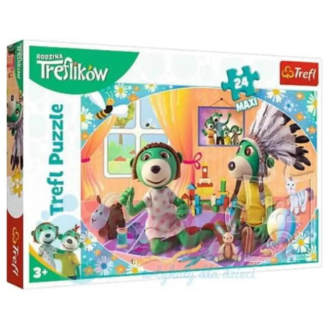 Treflikow Szórakozzunk együtt 24 db-os Maxi puzzle – Trefl