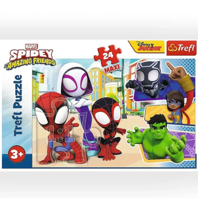 Pókember és barátai 24 db-os Maxi puzzle – Trefl