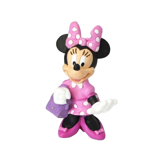Minnie egér kézitáskával játékfigura
