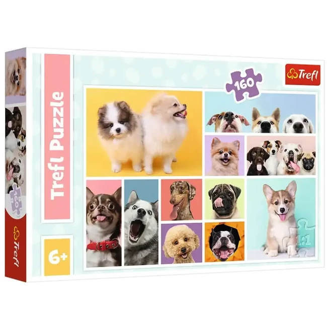 Kutya barátság 160 db-os puzzle – Trefl