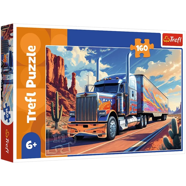Teherautó az úton 160 db-os puzzle – Trefl