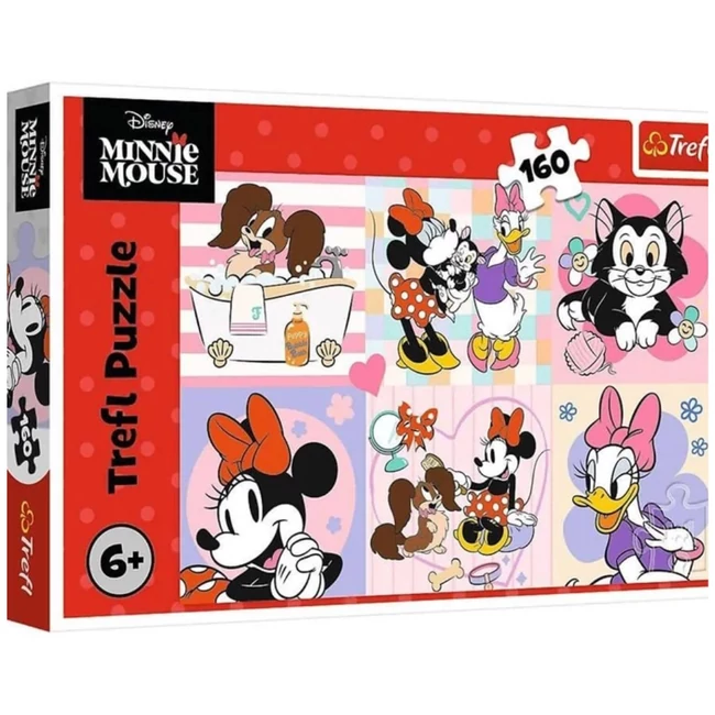 Minnie egér csodálatos napja 160 db-os puzzle – Trefl