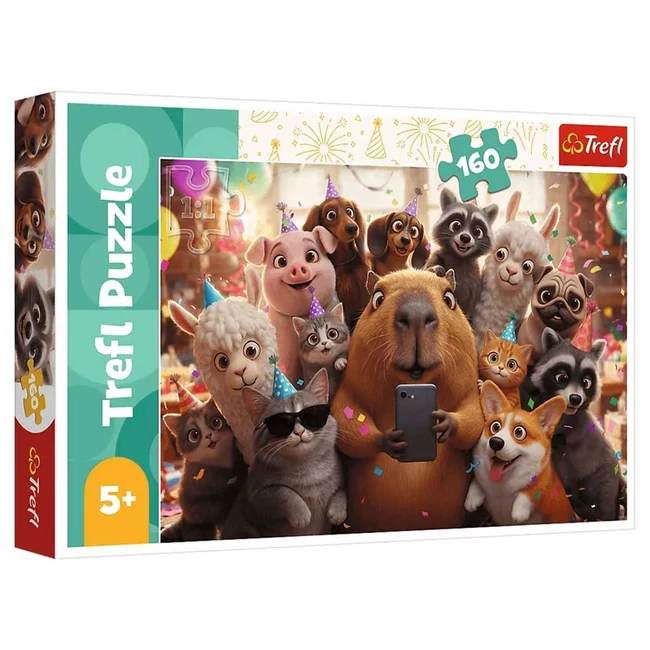 Capybara selfie 160db-os puzzle - Trefl