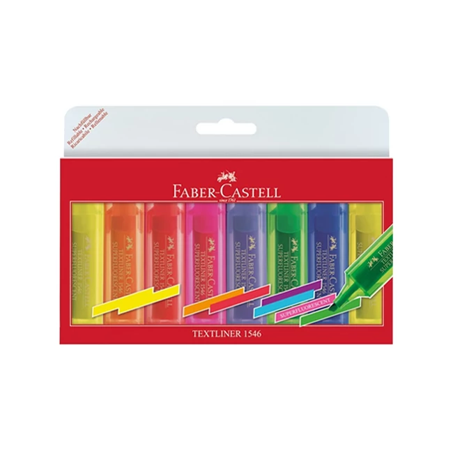 Faber-Castell: Superfluorescent szövegkiemelő szett 8 db-os