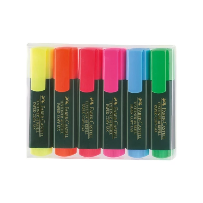 Faber-Castell: Szövegkiemelő szett 6 db-os