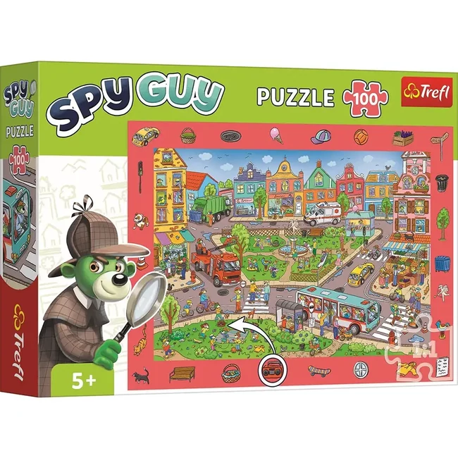 Spy Guy 100 db-os puzzle Város – Trefl