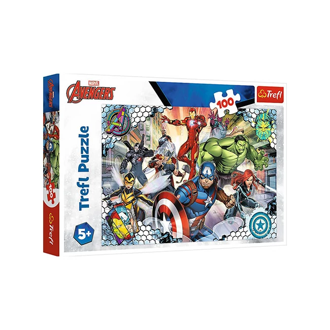 A híres Bosszúállók csapata 100 db-os puzzle – Trefl