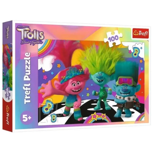 Trollok: Együtt a banda 100 db-os puzzle – Trefl