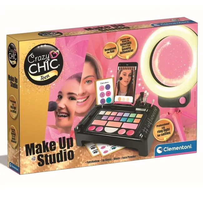 Crazy Chic: Influenszer szépség stúdió szett – Clementoni