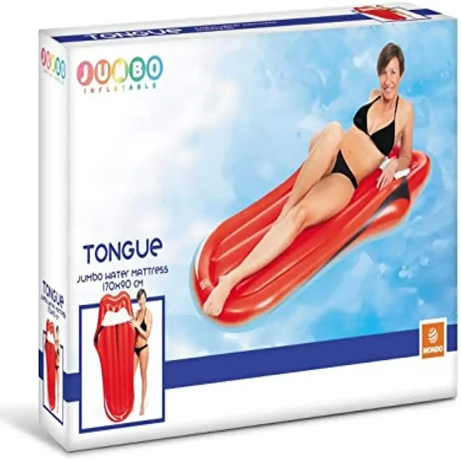 Jumbo Nyelv gumimatrac 90×170 cm – Mondo Toys