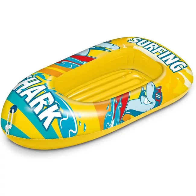 Cápa mintás felfújható csónak 112 cm – Mondo Toys