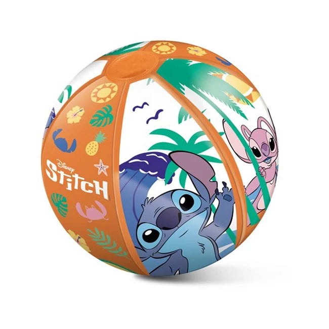 Lilo&amp;Stitch 50 cm-es felfújható strandlabda – Mondo Toys