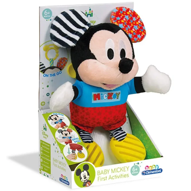 Mickey egér bébi plüss – Clementoni