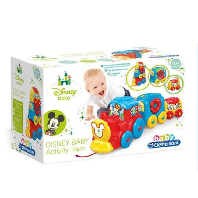 Disney Baby: Mickey vonat játékszett – Clementoni