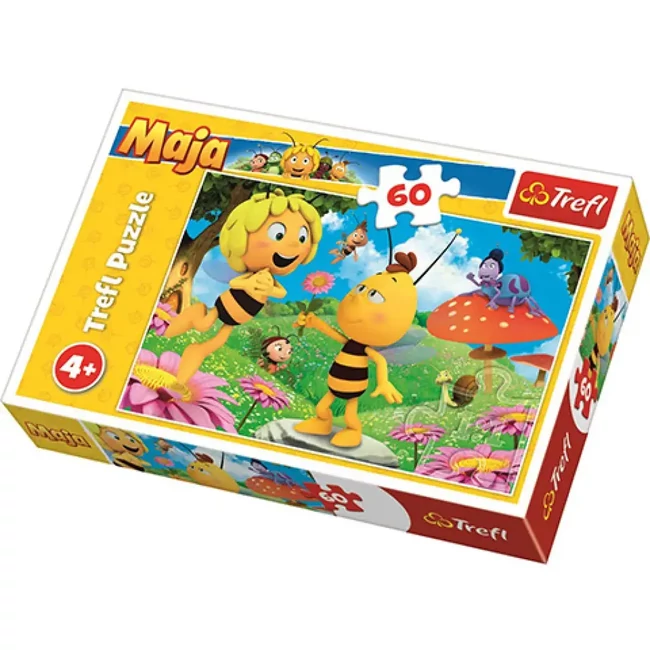 Virágot Majának puzzle 60 db-os – Trefl
