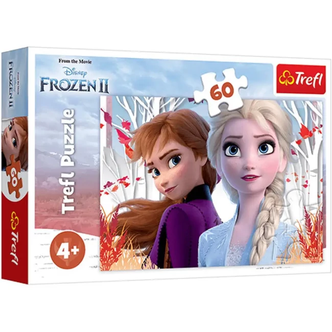 Jégvarázs 2: Anna és Elza varázslatos kalandja 60 db-os puzzle – Trefl