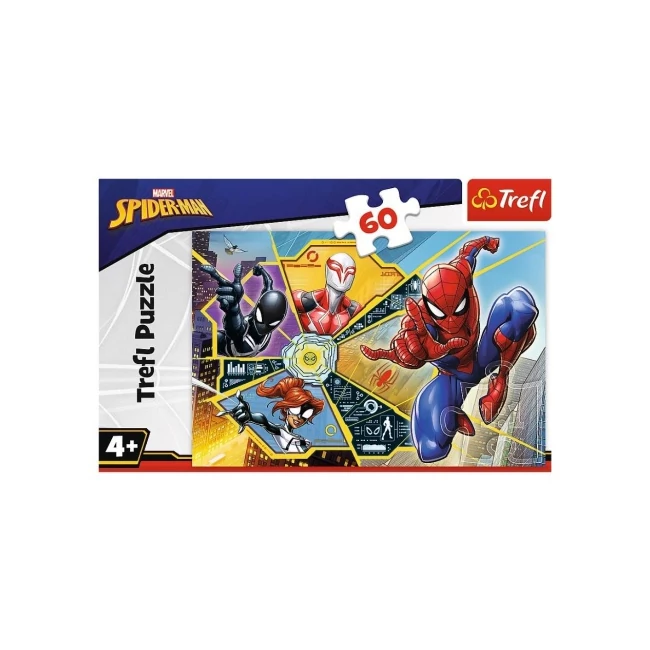 Pókember a hálóban 60 db-os puzzle – Trefl
