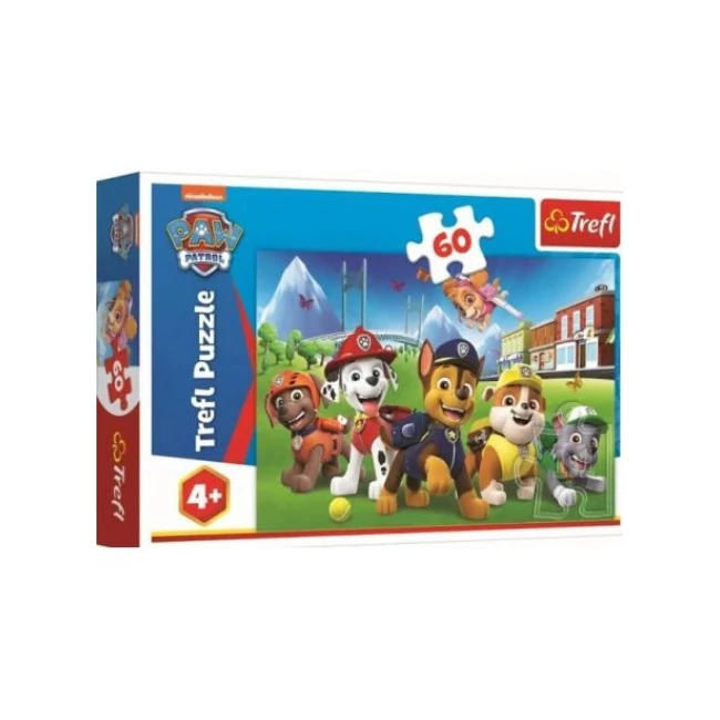 Mancs őrjárat: A csapat a kertben 60 db-os puzzle – Trefl