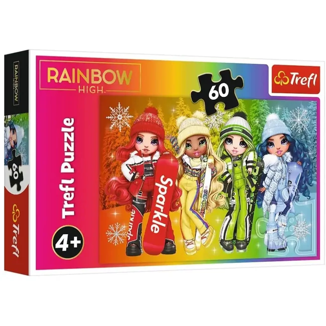 Rainbow High barátnők 60 db-os puzzle – Trefl