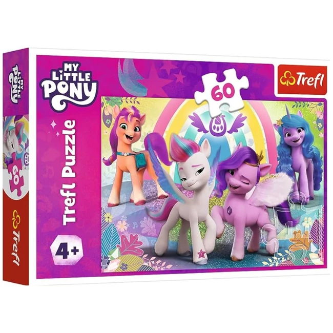 Én kicsi pónim 60 db-os puzzle – Trefl
