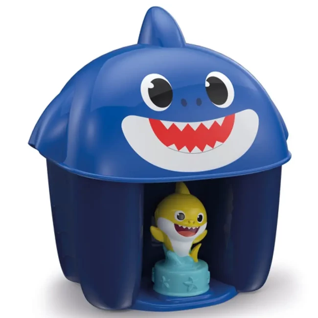 Baby Shark építőkocka szett figurával többféle változatban – Clementoni