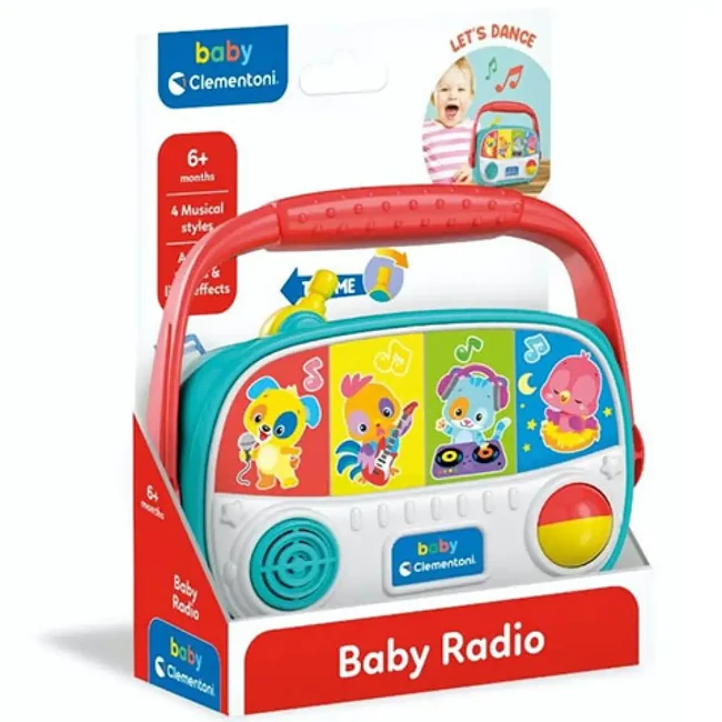 Első táska rádióm – Clementoni baby