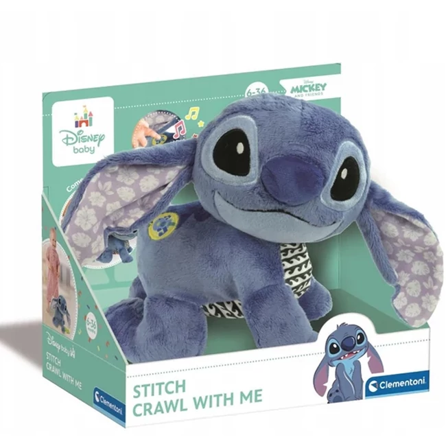 Disney Stitch mászó plüssfigura – Clementoni