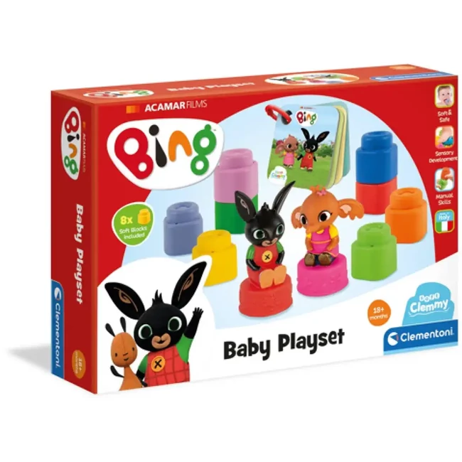 Clemmy Bing puhakocka szett – Clementoni