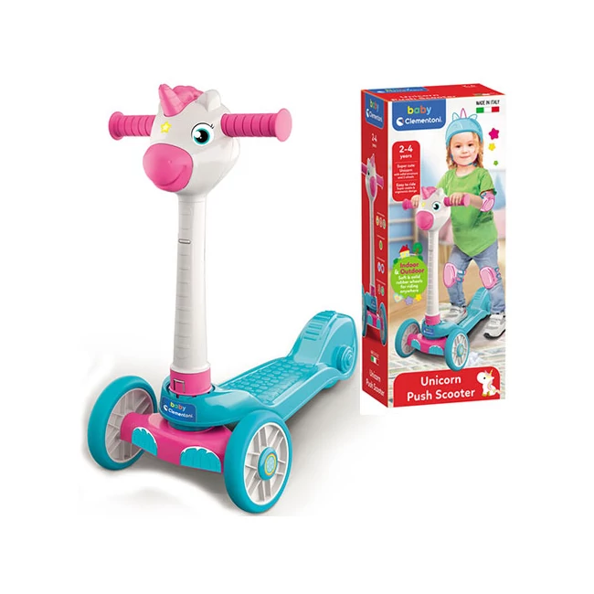 Unikornis háromkerekű roller 2–4 éveseknek – Clementoni Baby
