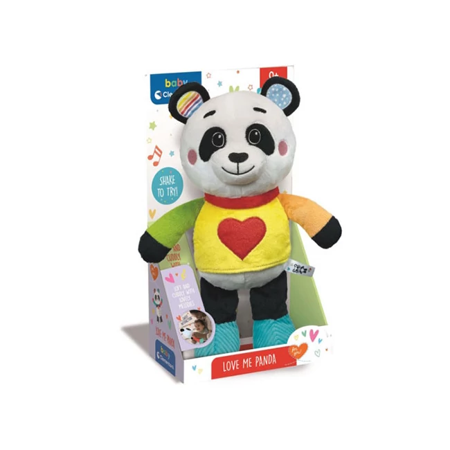 Love Me plüss pandamaci – Clementoni Baby
