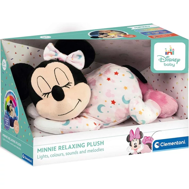 Minnie egér alvó interaktív plüssfigura – Clementoni