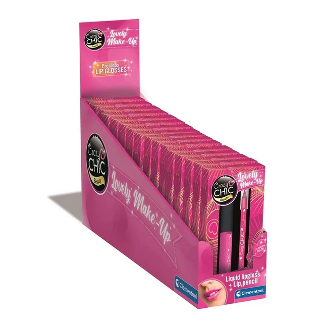 Crazy Chic: Pink szájfény és szemceruza – Clementoni