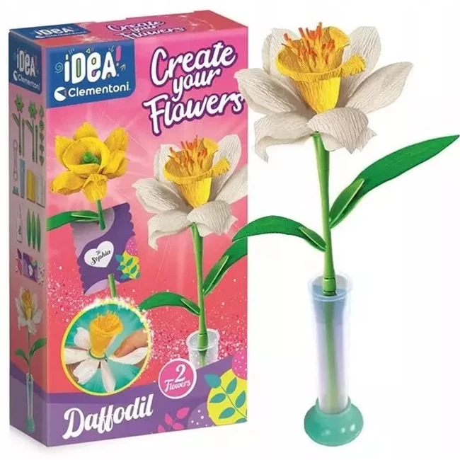 Idea! Nárcisz mini virágkészítő szett – Clementoni