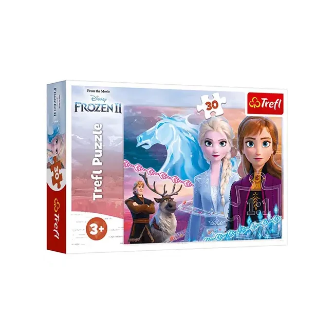 Jégvarázs 2: A nővérek bátorsága puzzle 30 db-os – Trefl