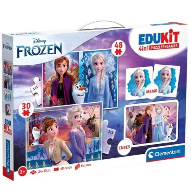 Edukit: Jégvarázs 4 az 1-ben játékgyűjtemény – Clementoni