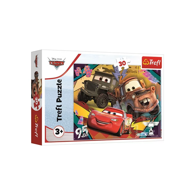 Verdák 3 Száguldó járgányok 30 db-os puzzle – Trefl