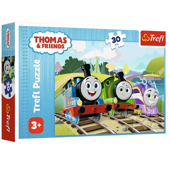 Thomas a gőzmozdony 30 db-os puzzle – Trefl