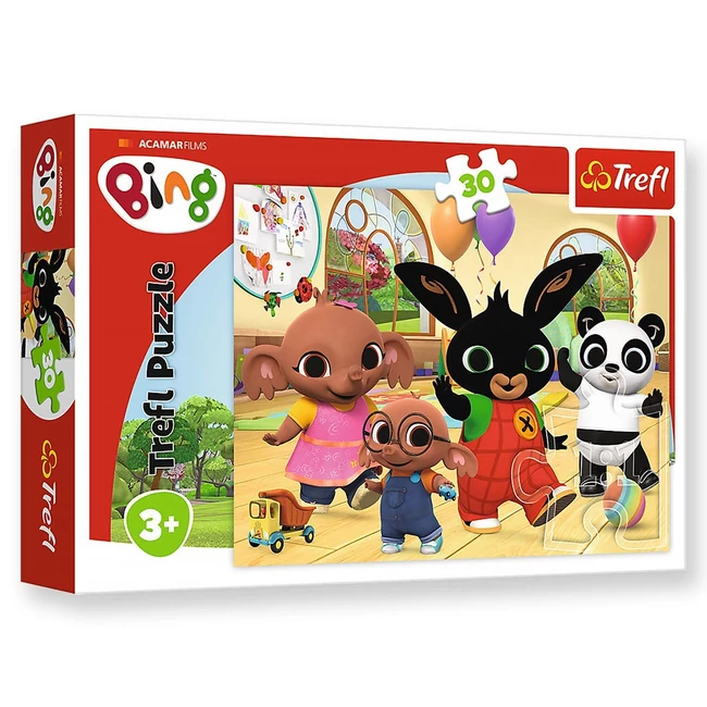 Bing és barátai: Mókás Bing 30 db-os puzzle – Trefl