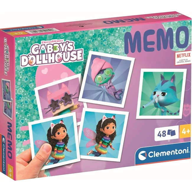 Gabi babaháza 48 db-os memóriajáték – Clementoni