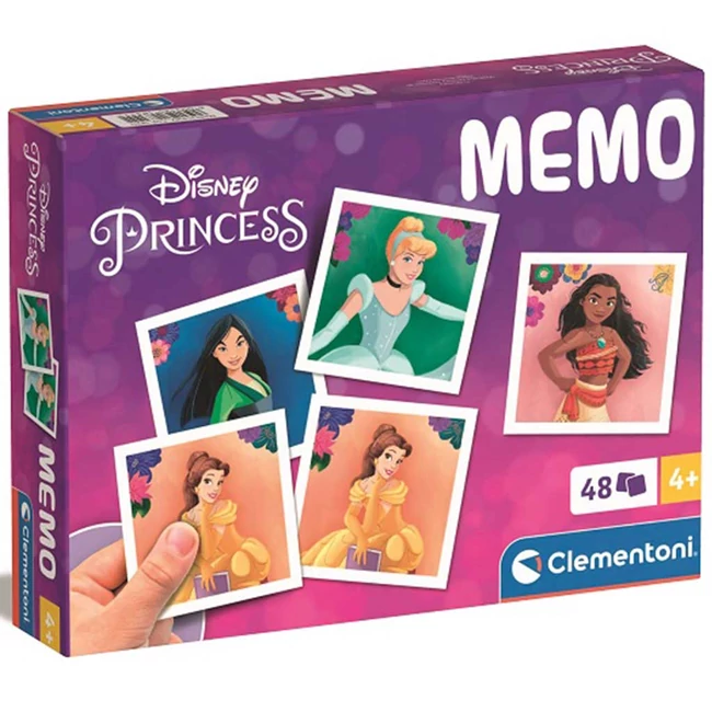 Disney Hercegnők memóriajáték 48 db-os – Clementoni