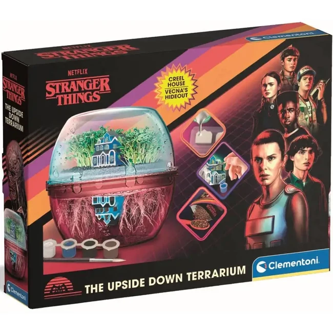 Stranger Things: A fejjel lefelé világ terráriuma – Clementoni