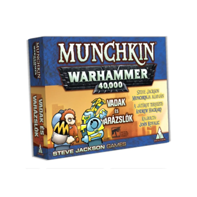Munchkin Warhammer 40.000 Vadak és Varázslók társasjáték kiegészítő