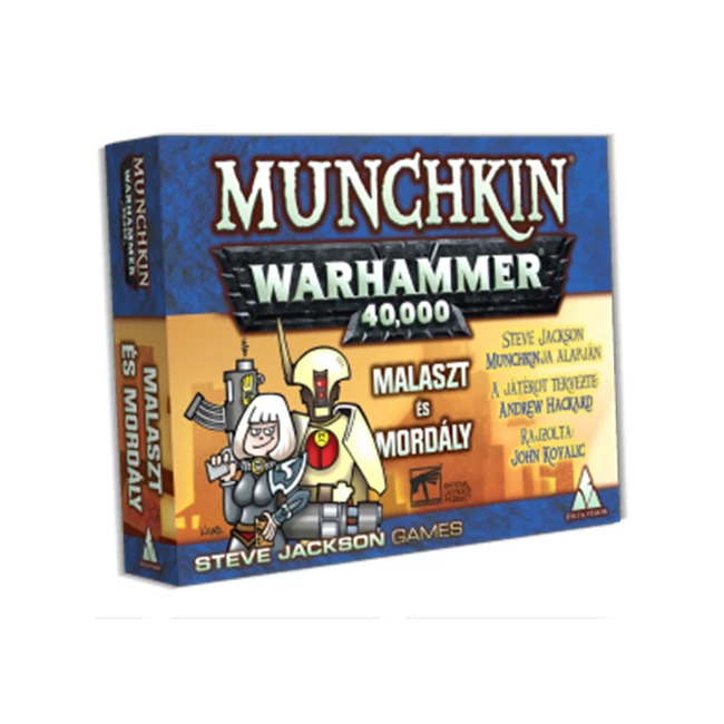Munchkin Warhammer 40.000 Malaszt és Mordály társasjáték kiegészítő