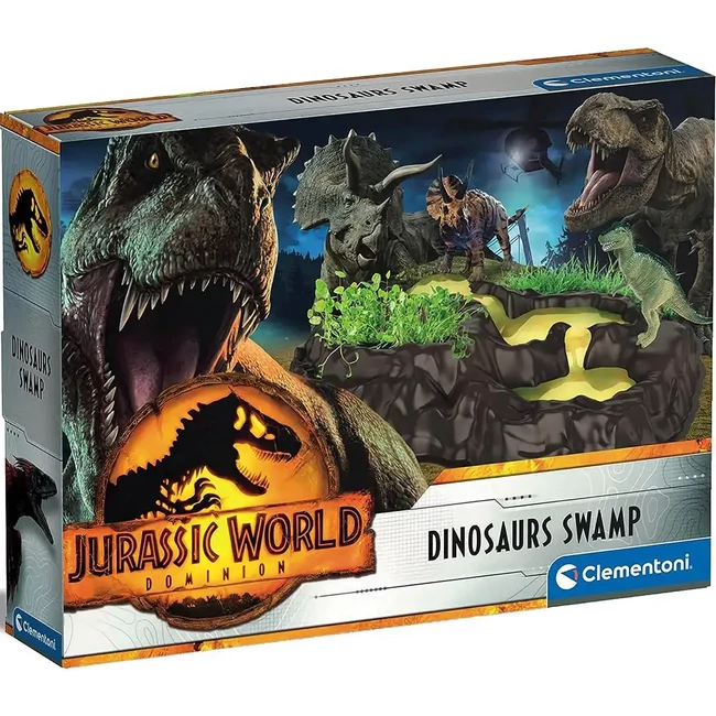 Jurassic World 3: Mocsári dinoszauruszok játékszett – Clementoni