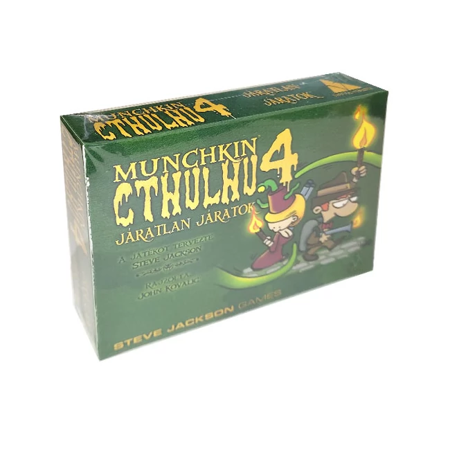 Munchkin Cthulhu 3 – Járatlan járatok társasjáték kiegészítő