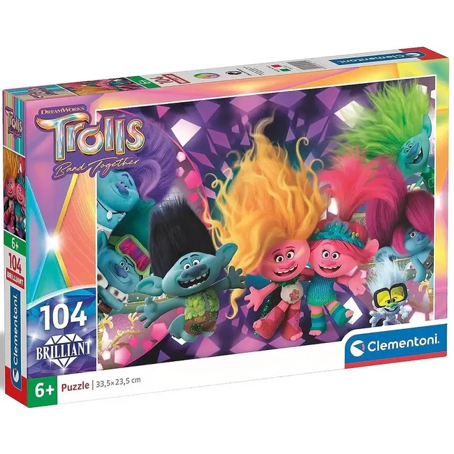 Trollok 3. 104 db-os Brilliant color puzzle – Clementoni