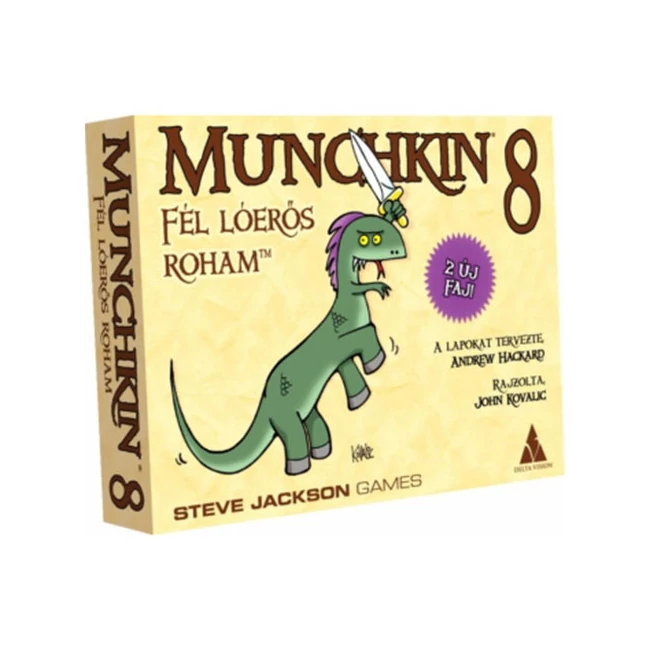 Munchkin 8 – A fél lóerős roham kártyajáték kiegészető