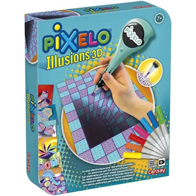 Pixelo: lllúzió 3D kreatív készlet